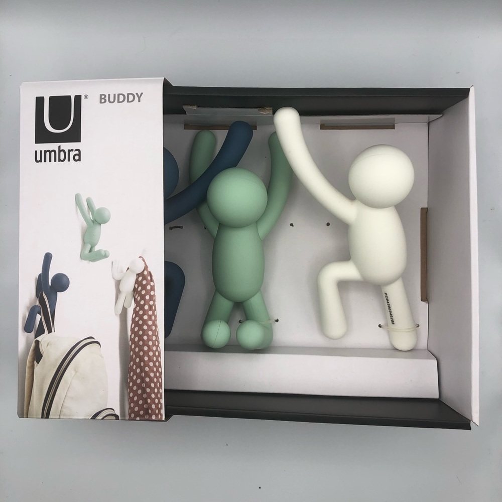 UMBRA BUDDY HOOKS SET OF 3
